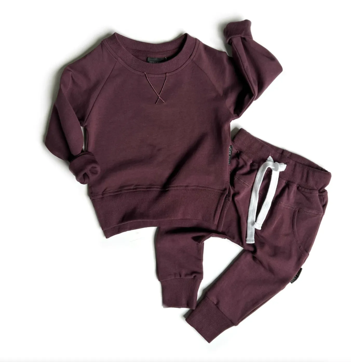 Little Bipsy - Pullover Sweatshirt in Black Cherry