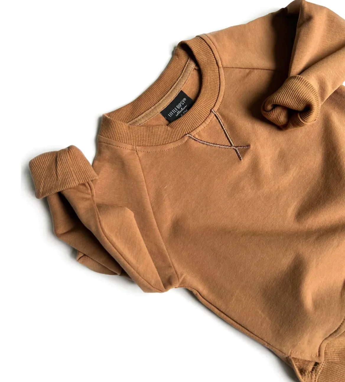 Little Bipsy - Pullover Sweatshirt in Spiced Cider