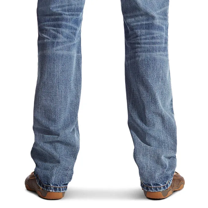 Men's Ariat 10017511 M4 Durango Wash Low Rise Coltrane Pocket Boot Cut Jean