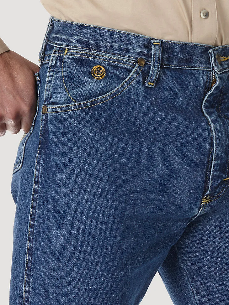 Men's George Strait Cowboy Cut Original Fit Jean - Heavyweight Stone Denim
