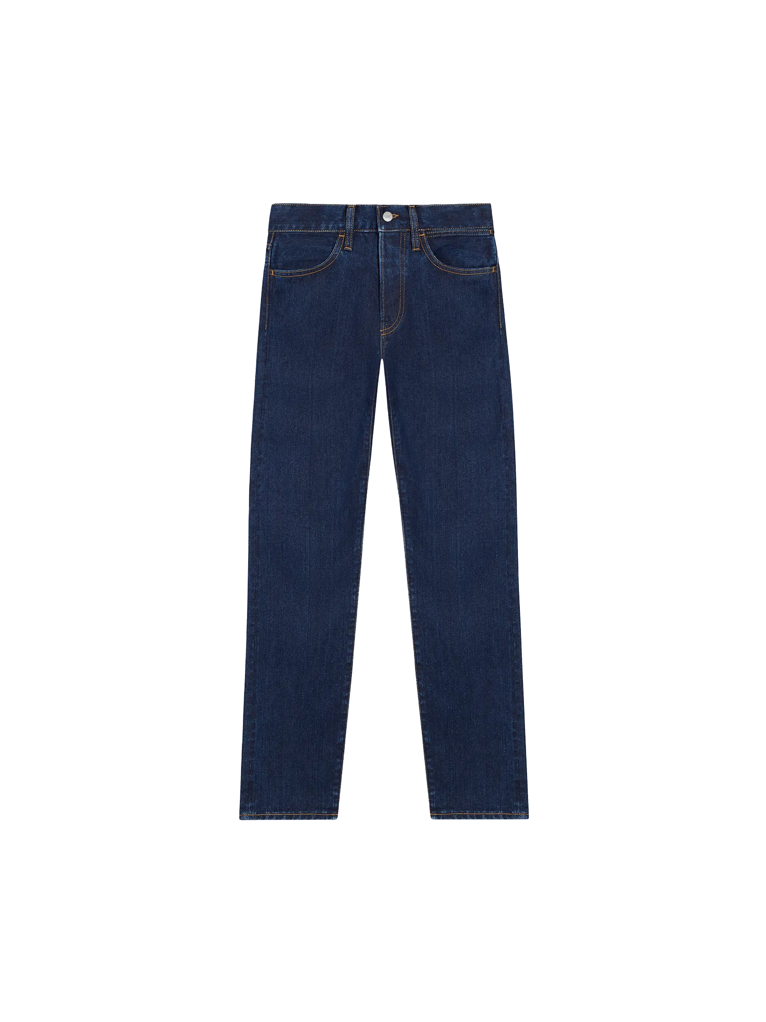 Mens Nettle Denim Straight Leg Jeans—rinse wash