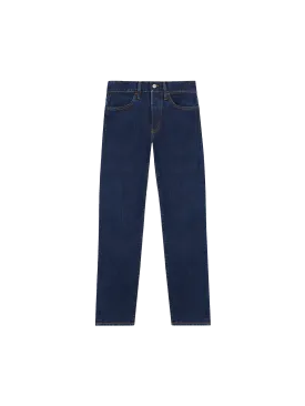 Mens Nettle Denim Straight Leg Jeans—rinse wash