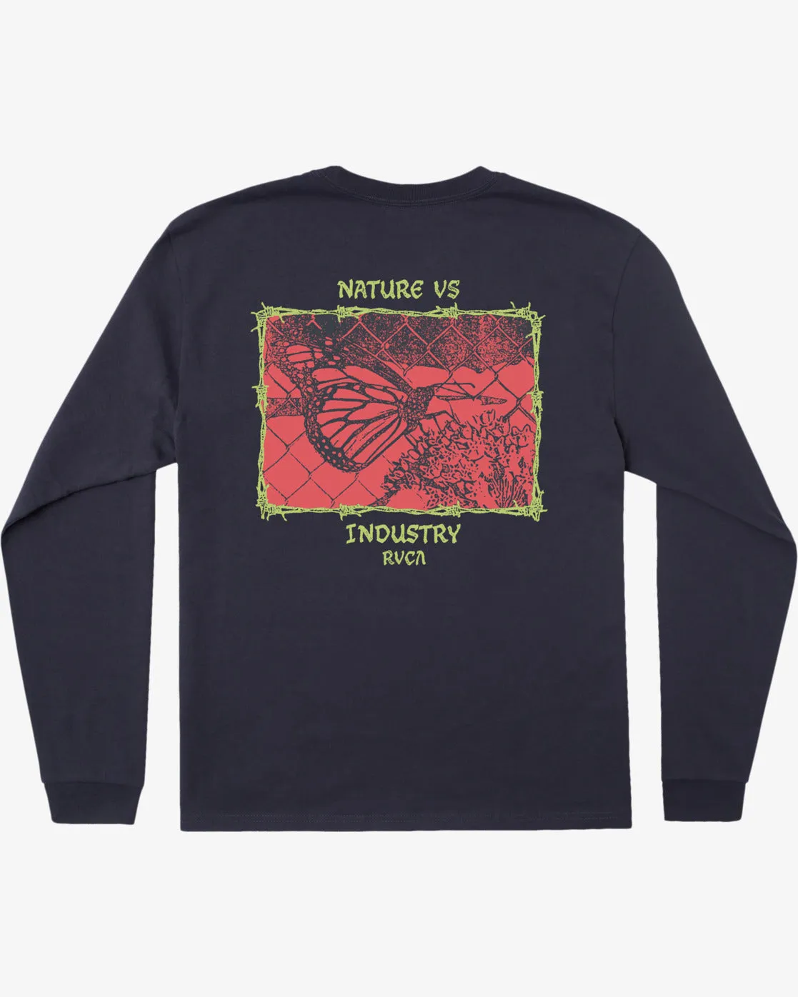 New Zine Long Sleeve T-Shirt - Garage Blue