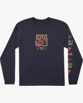 New Zine Long Sleeve T-Shirt - Garage Blue