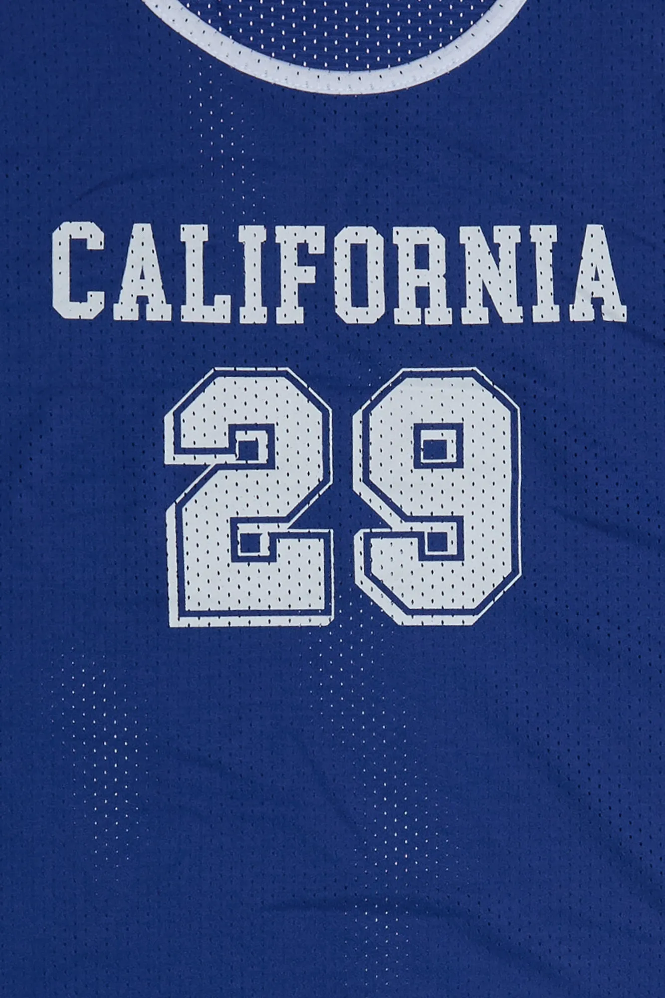 North Western Graphic Sleeveless Mesh Jersey