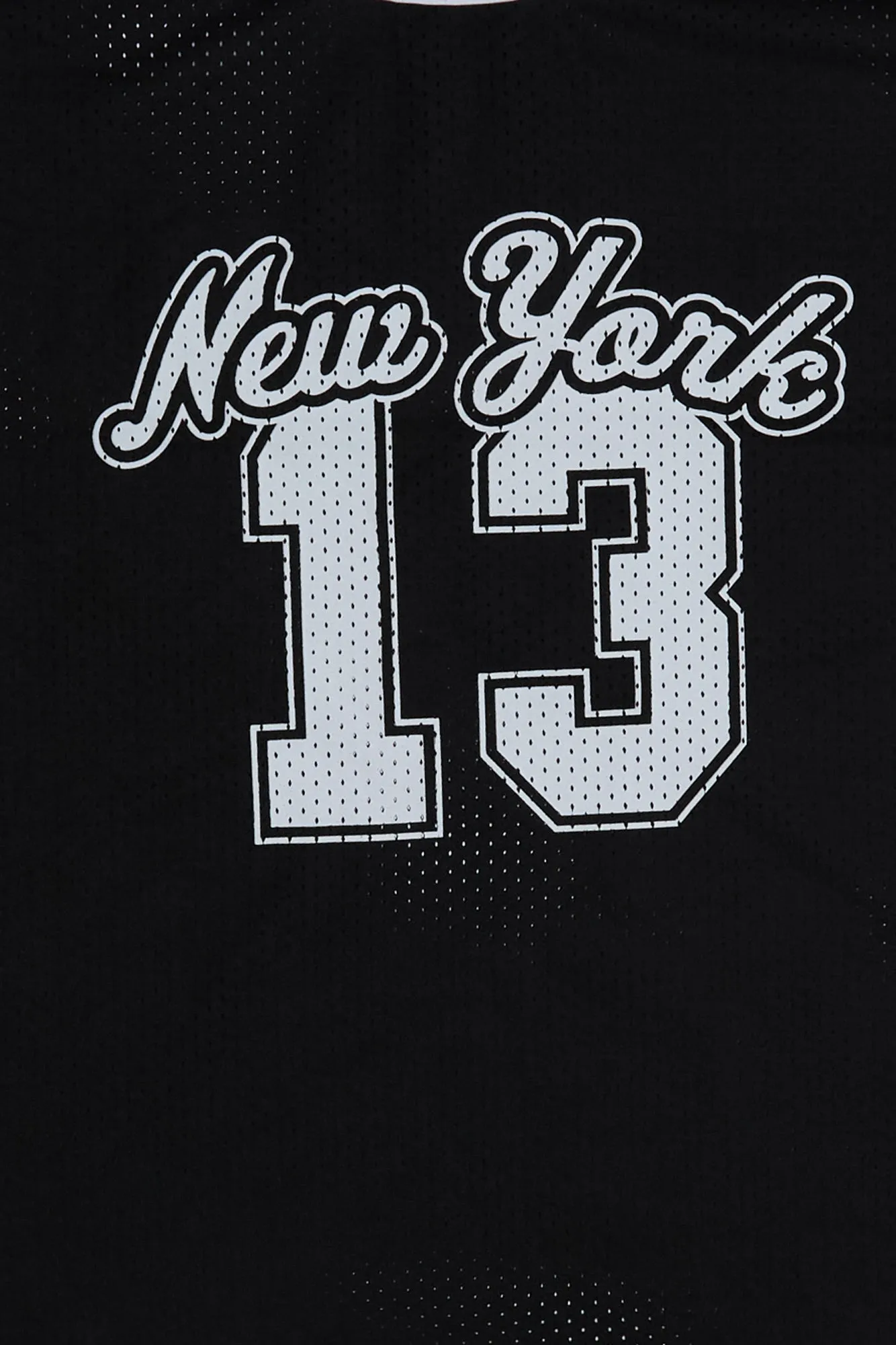 North Western Graphic Sleeveless Mesh Jersey