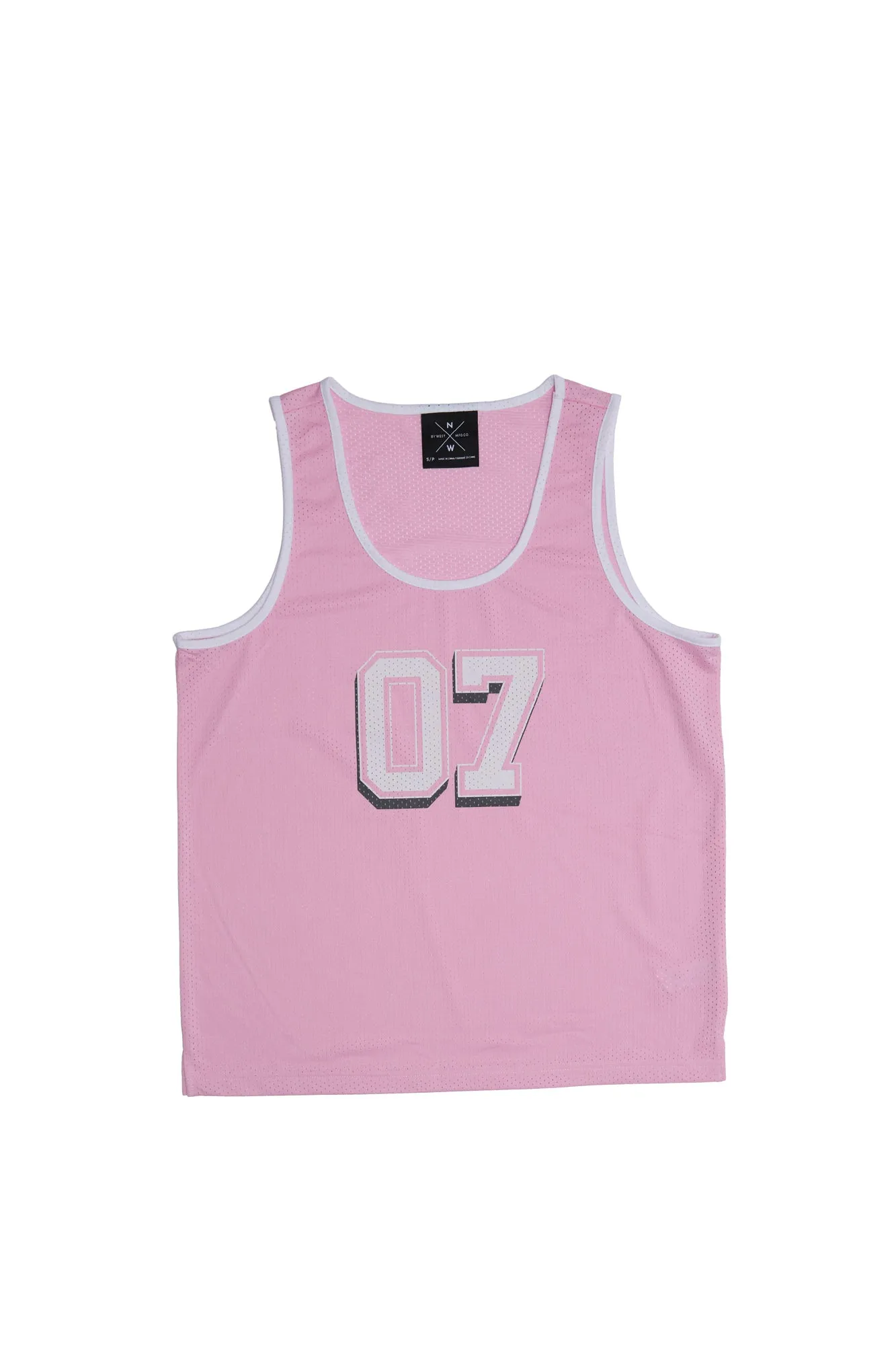 North Western Graphic Sleeveless Mesh Jersey