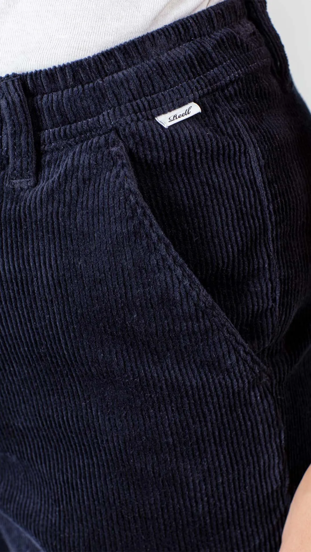 Reflex Women Loose Chino Corduroy - Navy