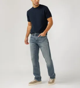 Silver Jeans Mens Indigo Grayson Classic Fit Straight Leg Jeans