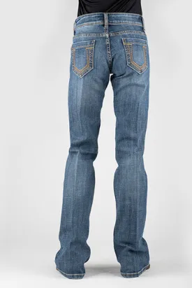 Stetson Women's Gold Horseshoe 816 Classic Bootcut Jean