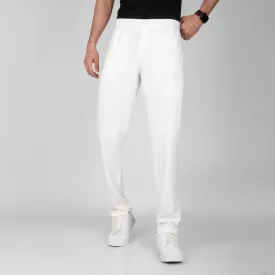 TENCEL-Linen Elastic Waist Pants  -   WHITE