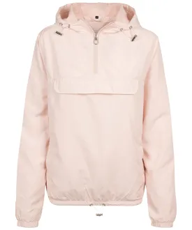 Womens basic pullover jacket | Light Pink