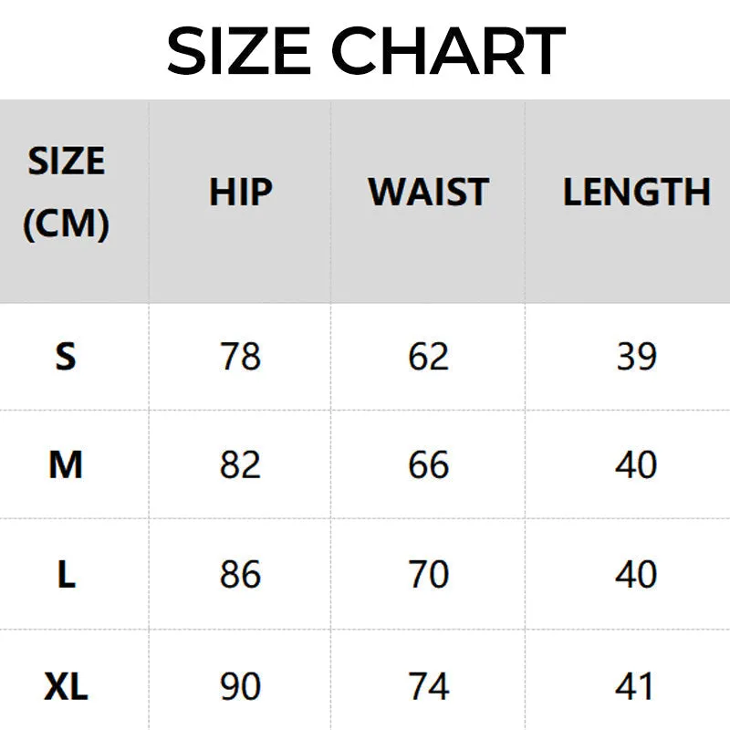 Women's High Waisted Slit Denim Short Skirts